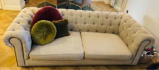 Sofá de 3-4 plazas Chester Beige