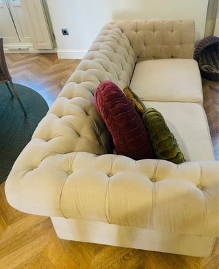 Sofá de 3-4 plazas Chester Beige