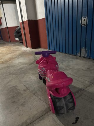 Moto de Juguete Rosa para Niños