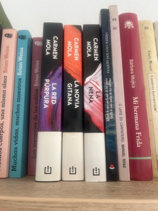 Lote 3 libros Carmen Mola nuevos