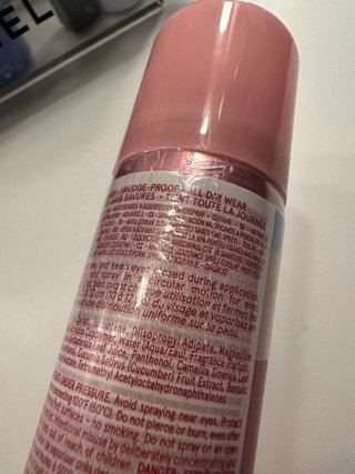 Mini Spray fissante waterproof opacizzante Onesize