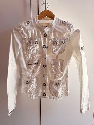 Chaqueta blanca vintage años 2000