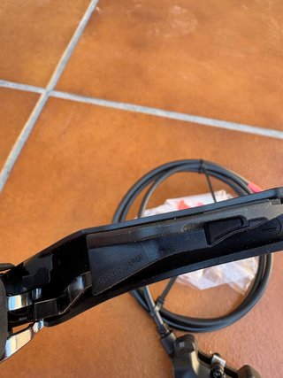 Maneta derecha Shimano GRX RX610+ Freno BR-RX410