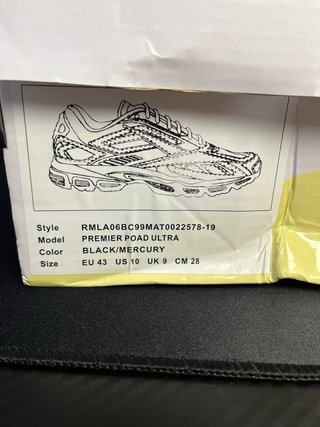 Reebok Premier Road Ultra Black/Mercury Talla 43