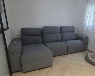 Sofá Eléctrico Gris