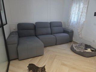 Sofá Eléctrico Gris