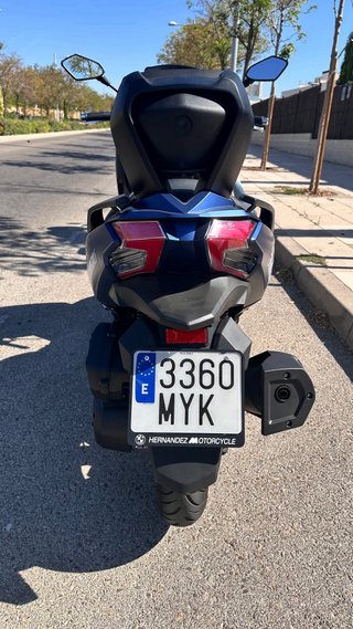 Mitt GTS 125 Maxi Scooter Azul/Negro