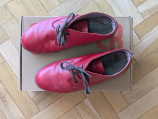 Botines rojos mujer de c
