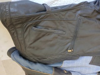 Cazadora Piel Bovina Caballero Alta Calidad
