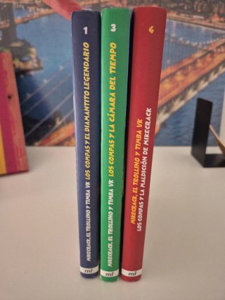 Pack 3 libros los compás. 7eur unidad, 15 eur pack