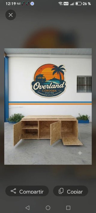 Mueble Camper OSB3