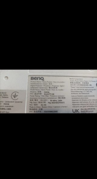 Proyector Benq MX536 Blanco