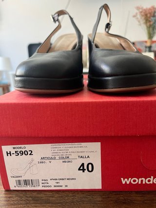 Zapatos de tacón negros con plataforma