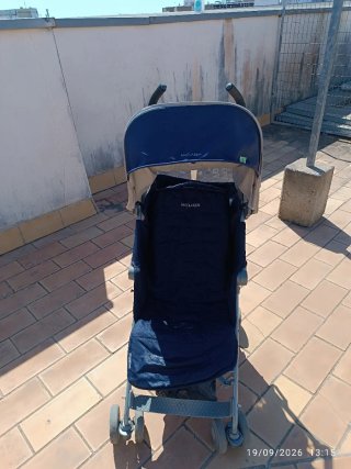 Silla de paseo Maclaren azul