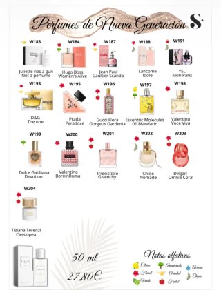 Catalogo di Profumi Essens Edizione Limitata