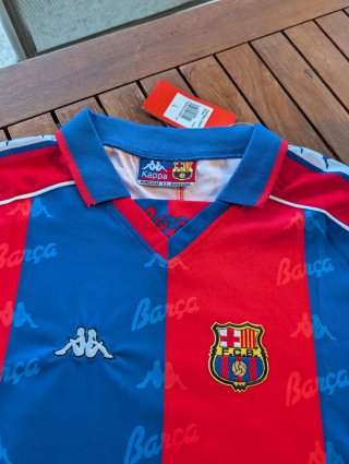 Camiseta Retro FC Barcelona 90s Kappa