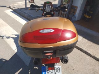 Suzuki DR Big 800S Negra y Dorada