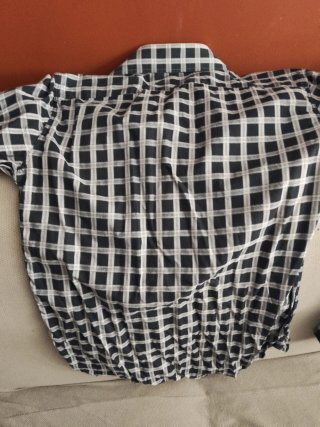 Camisa cuadros manga larga