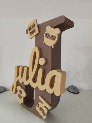 Nombres o Natalicios personalizados!