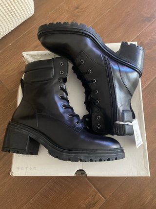 Botines Geox Mujer Negro Talla 39.5