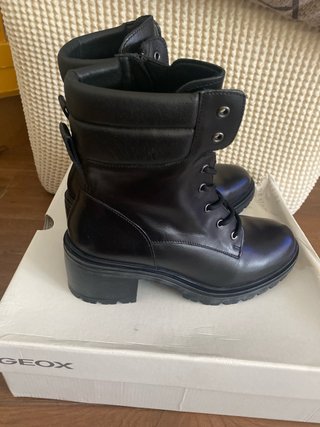 Botines Geox Mujer Negro Talla 39.5