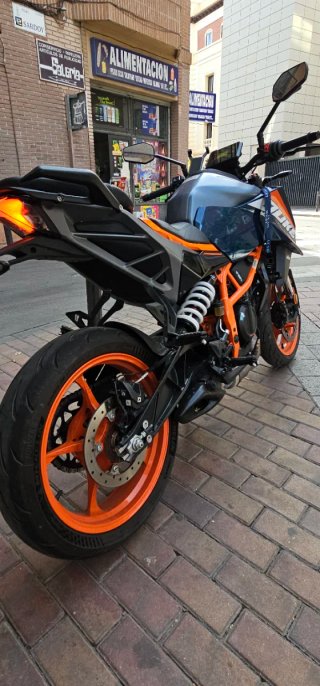 KTM 390 DUKE 2026 Azul/Naranja