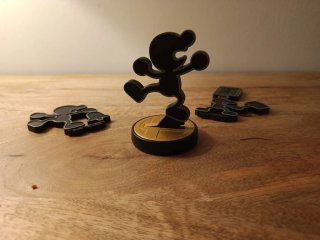 Figura Amiibo de Mr. Game & Watch