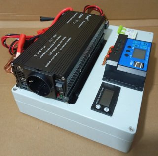 Kit Inversor Solar inversor onda pura 2200 w.