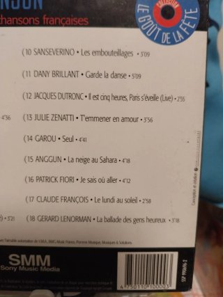 CD En Avant La Chanson Les plus belles chansons fr