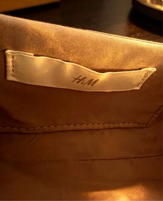 Borsa a tracolla gialla H&M