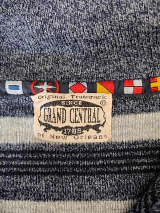 Jersey Grande Central Rayas Talla única