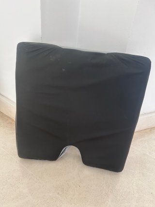 Silla de ruedas manual plegable con cojín incluido