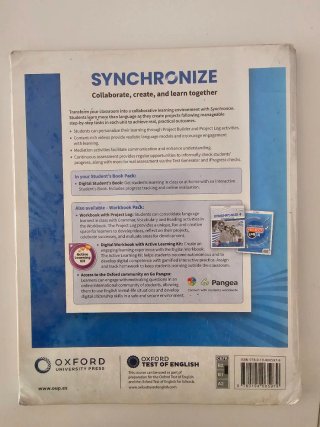 Libro inglés 4° eso Synchronize 4 Students Book (