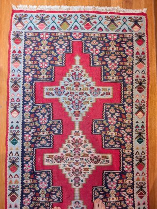 Alfombra Kilim 400x85