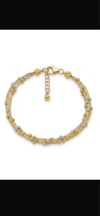 Pulsera Oro 18k Diseño Italiano