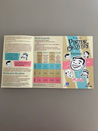 Pistas Cruzadas Juego de Mesa