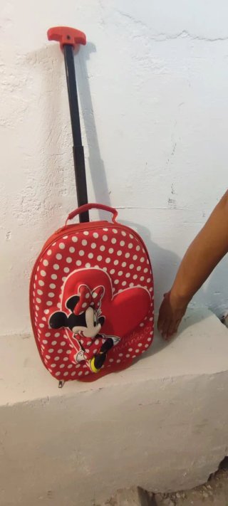 2 Maletas Infantil Minnie Mouse Disney