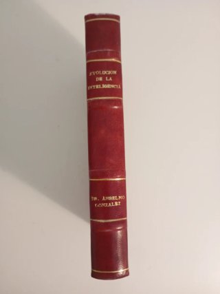 Libro Antiguo (1930) Evolución de la Inteligencia