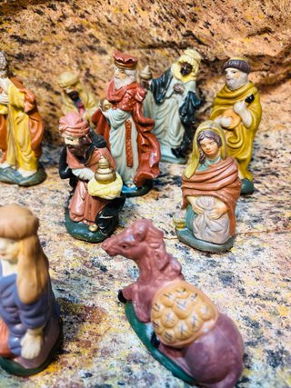 Misterio Reyes Magos Porcelana Biscuit