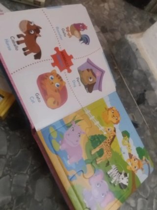 Lote de tres libros puzzles
