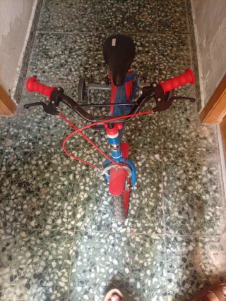Bicicleta Spiderman 4-5 años