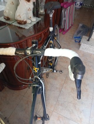 Bicicleta Carretera Merida Ride Negra