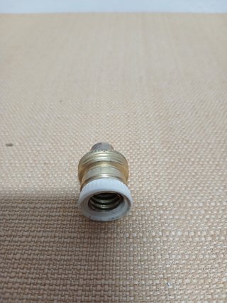 Portalampada e interruttore vintage