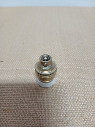 Portalampada e interruttore vintage
