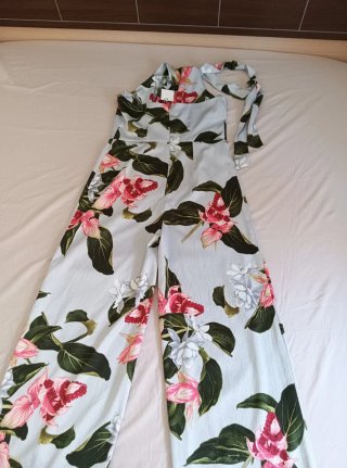 Mono Mango floral azul y rosa