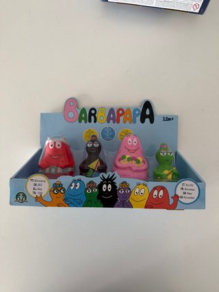 Set 4 Pupazzi Barbapapa