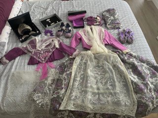 Traje de Fallera Niña Elvira Bella 4-6 años