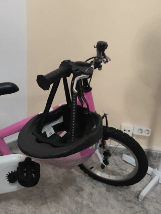 Bicicleta infantil rosa 4-7 años