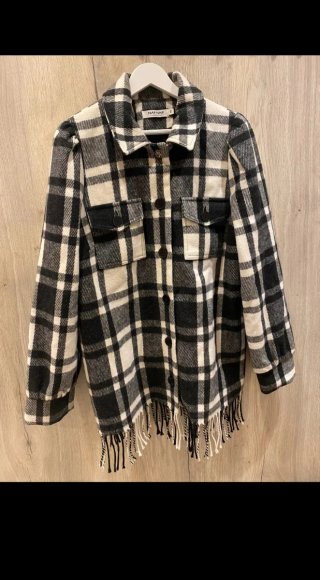 Sobrecamisa Naf Naf cuadros mujer