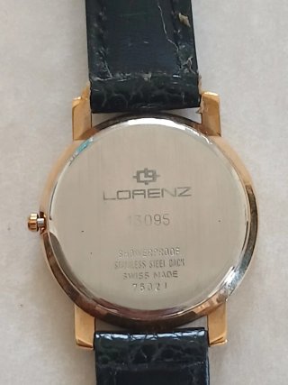 Orologio LORENZ Uomo 36mm Fondo di magazzino.